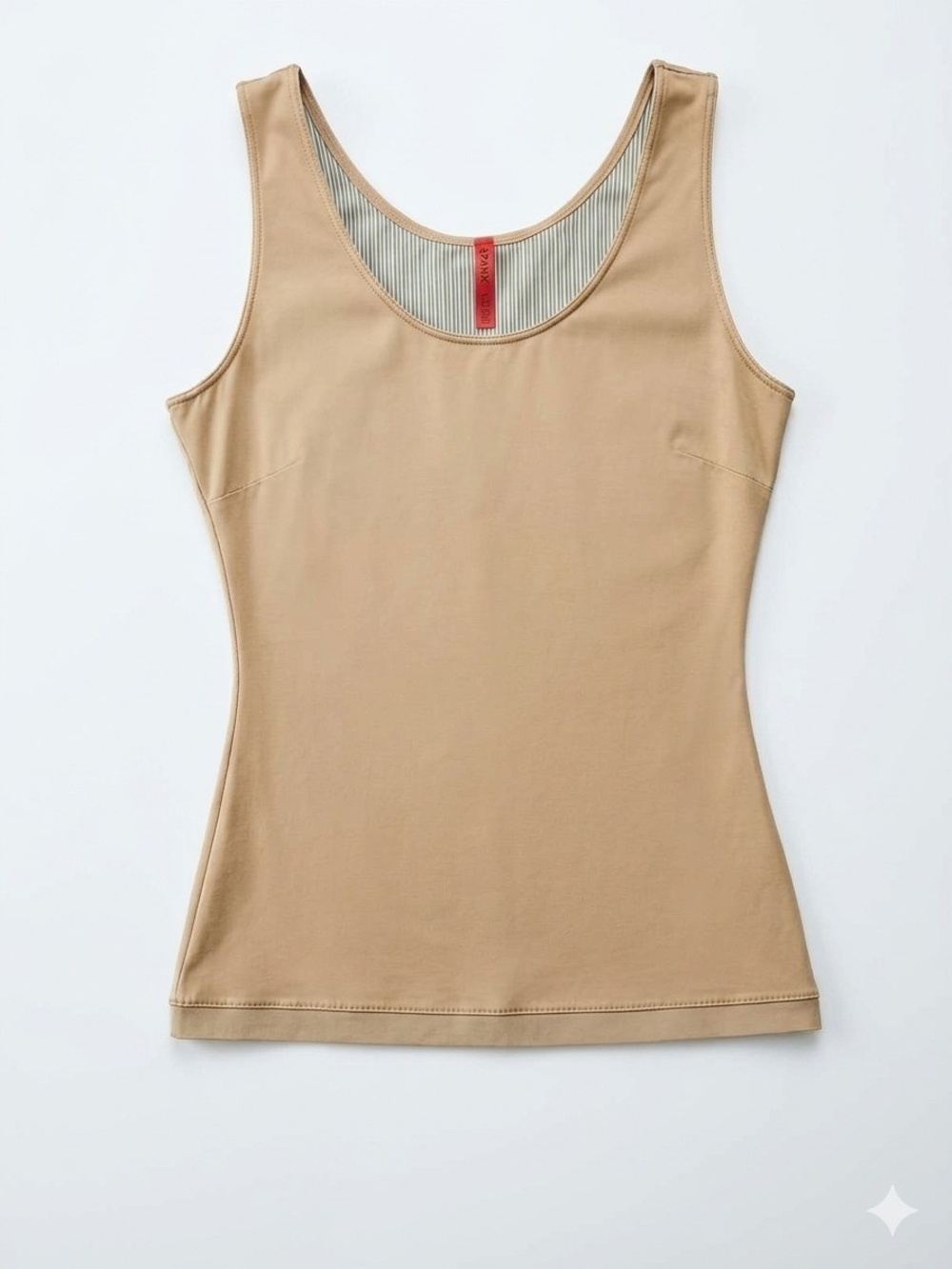 SPANX Scoop Neck Tank Top in Beige